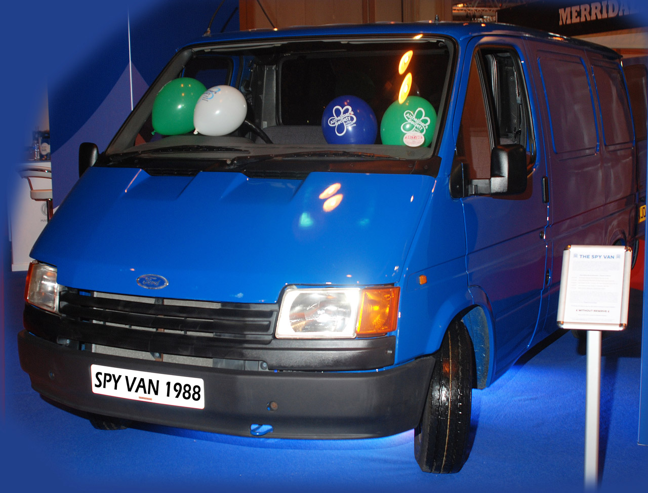 Ford Transit 'Spy Van' to be Auctioned wityh all proceeds going to Alzheimer's Society