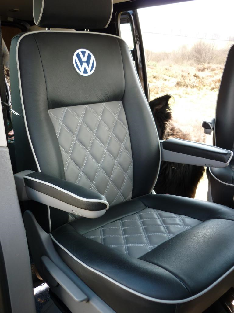 VW Transporter Leather Seats upgrade