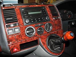 VW Transporter dashboard upgrade kit