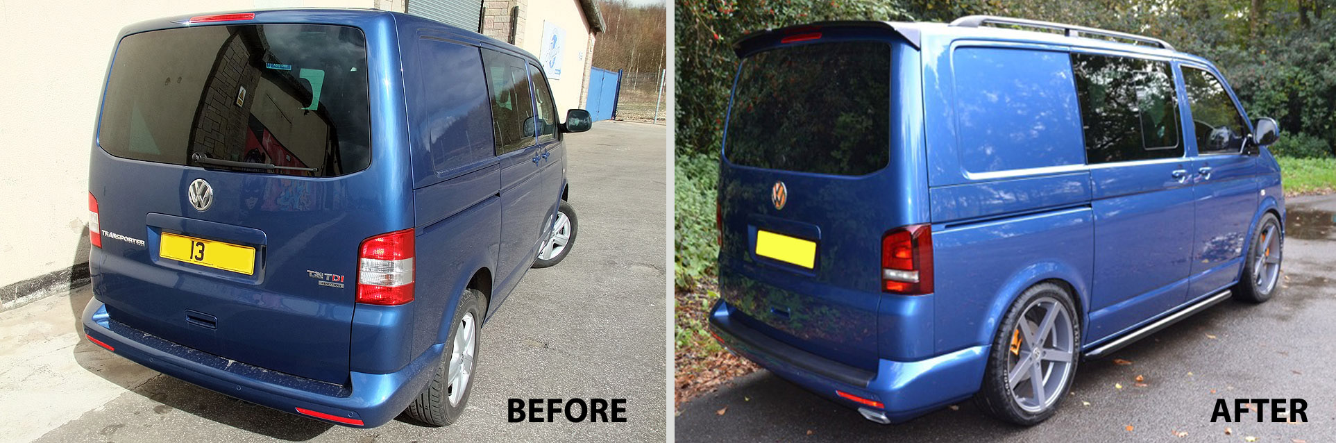 VW Transporter Kombi conversion