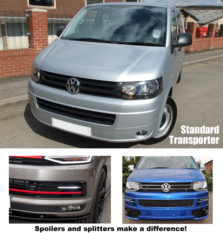 VW Transporter T5 T6 front end styling