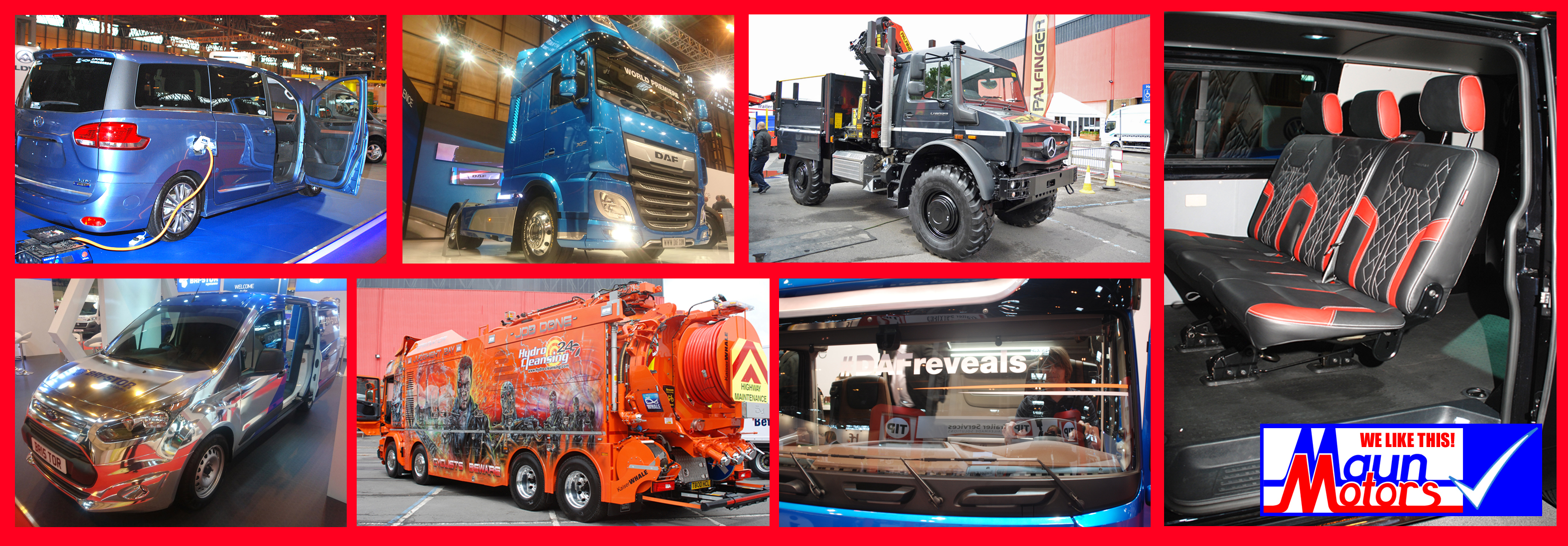 Various images from the CV Show at the NEC Birmingham
