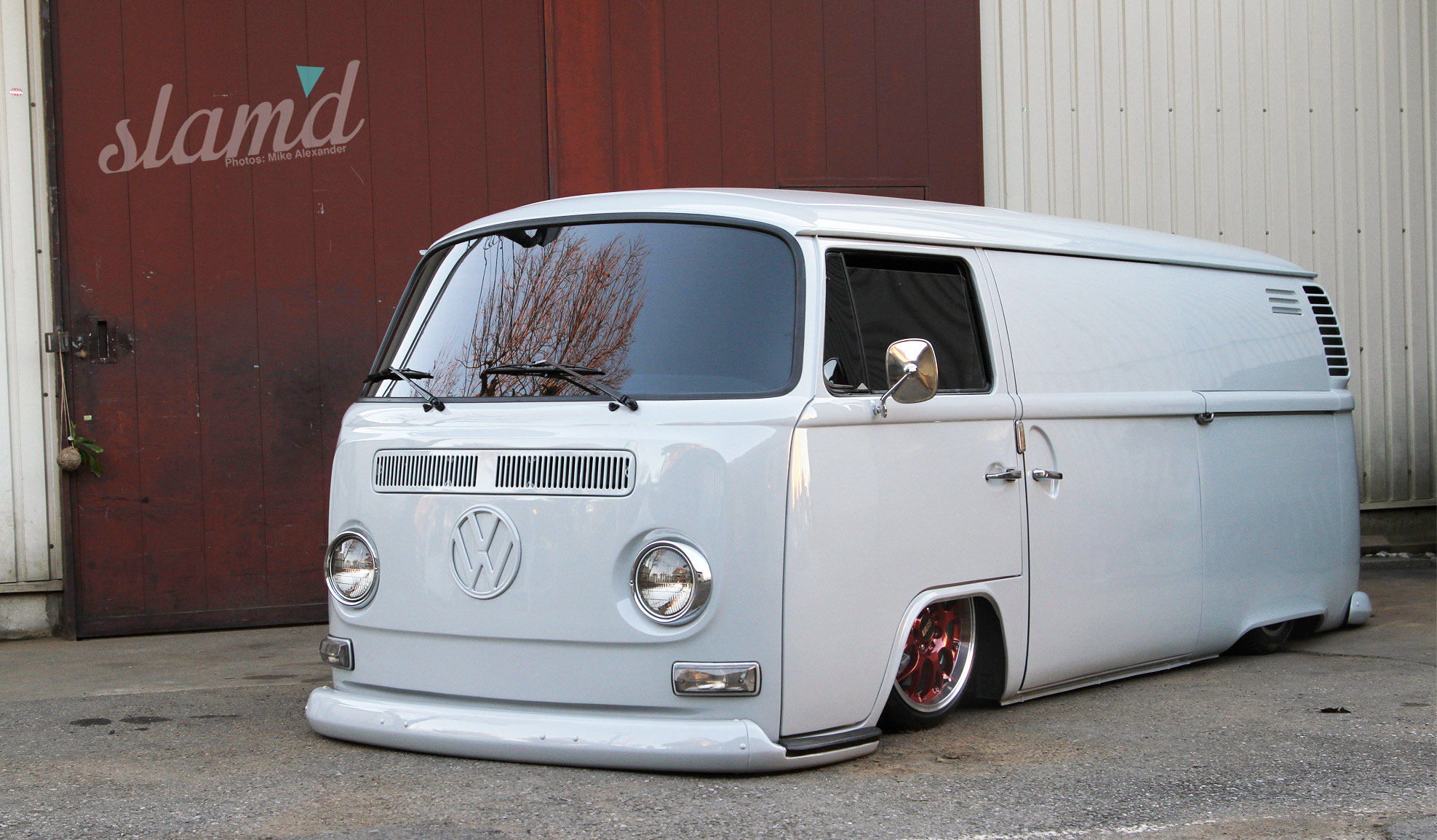 Lowered VW Transporter